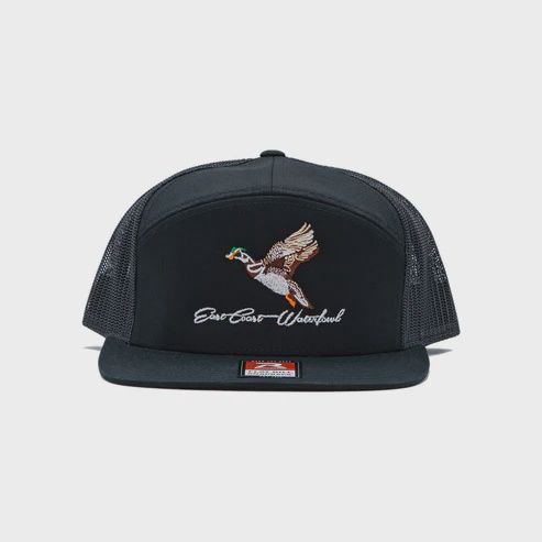 Embroidered Woodie 7-Panel - All Black