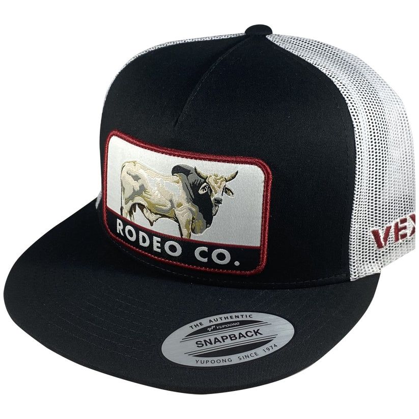 Rodeo Co. Brahma Hat - Black/White