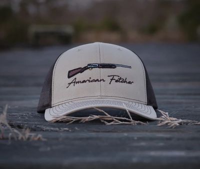 Smoke Pole Trucker Hat - Khaki/Coffee