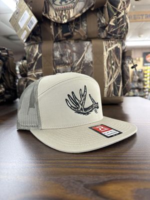 Antler Shed 7-Panel Hat - Khaki/Loden