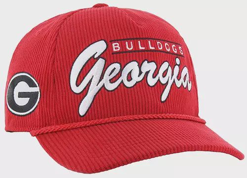 Georgia Bulldogs Black Double Header Hitch Hat