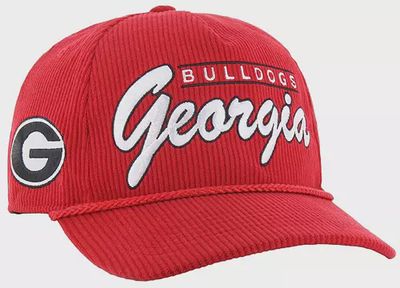 Georgia Bulldogs Black Double Header Hitch Hat