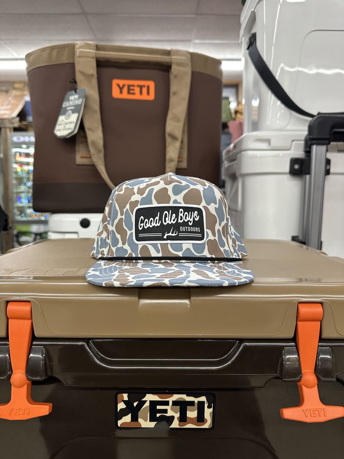 GOB Antler Patch Hat Blue Camo