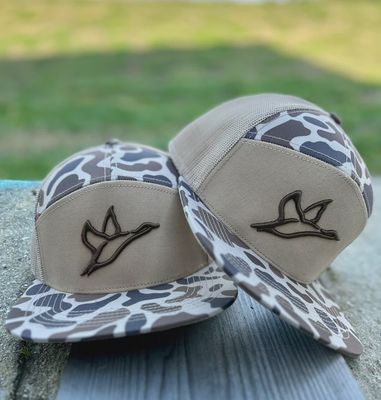 7-Panel Logo Hat - Slough/Balsa