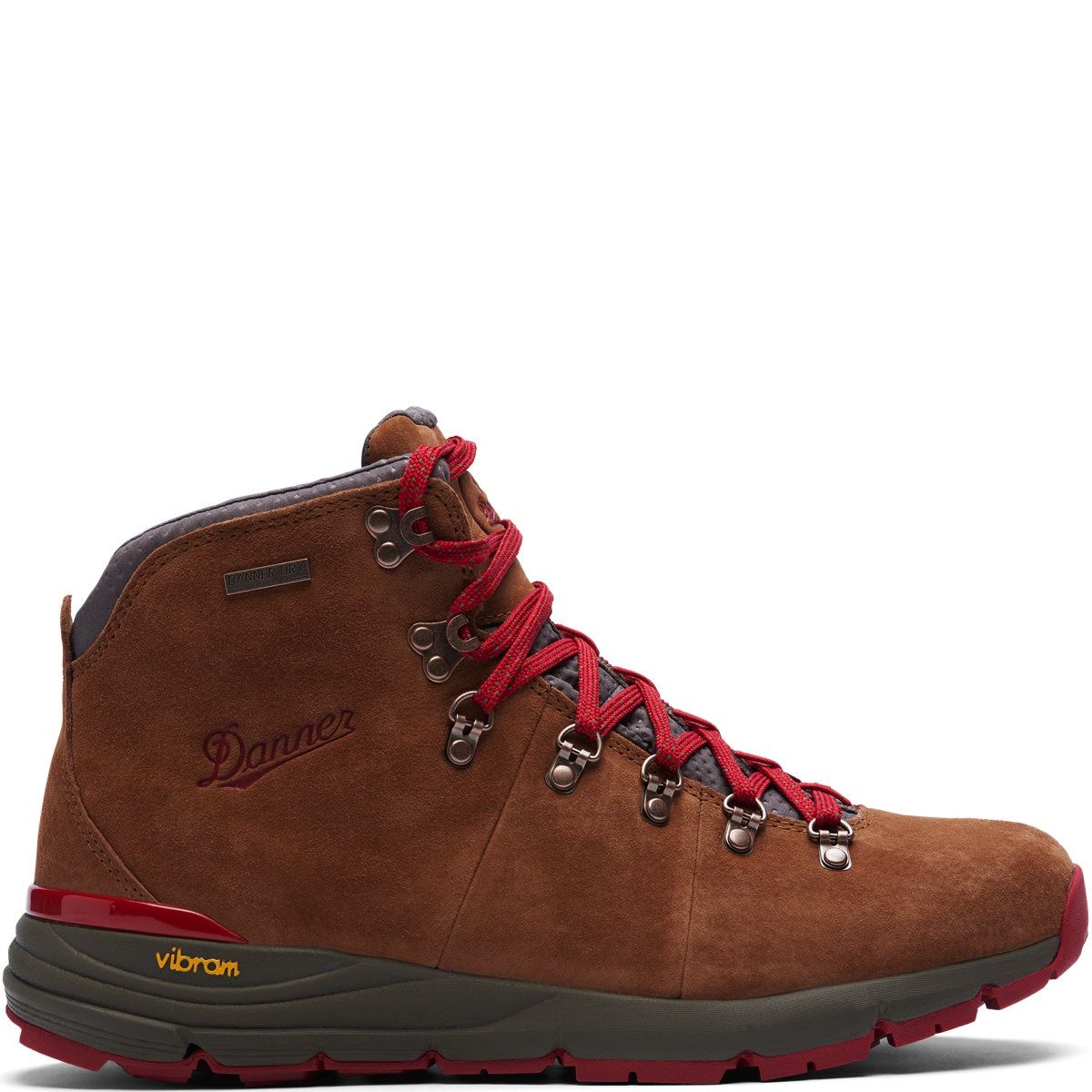 Danner Mountain 600 4.5&quot; Waterproof Brown/Red Hiking Boot