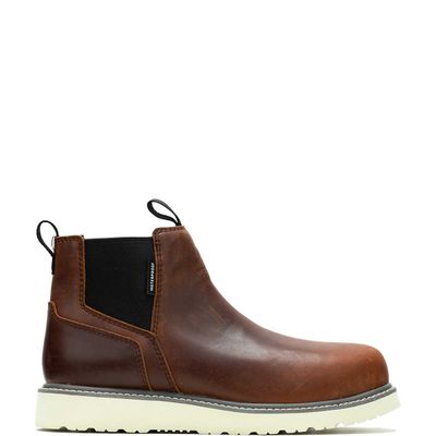 Men&#39;s 5&quot; Rust Trade Wedge WP Soft Toe Romeo Work Boot