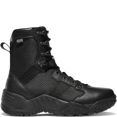 Scorch Side-Zip 8" Waterproof Black Uniform Boot