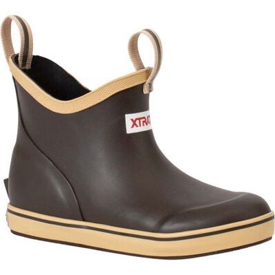 Kid&#39;s Brown Ankle Deck Boots