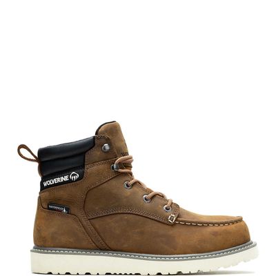 Men&#39;s 6&quot; Trade Wedge Mock Toe WP Safety Toe Work Boot