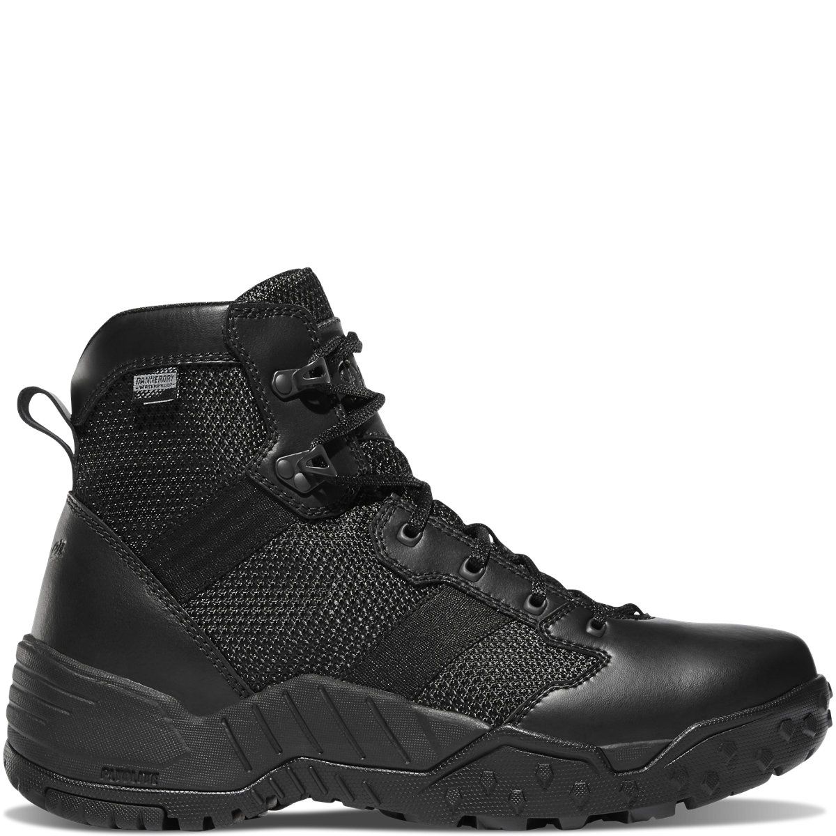 Scorch Side-Zip 6&quot; Waterproof Black Uniform Boot
