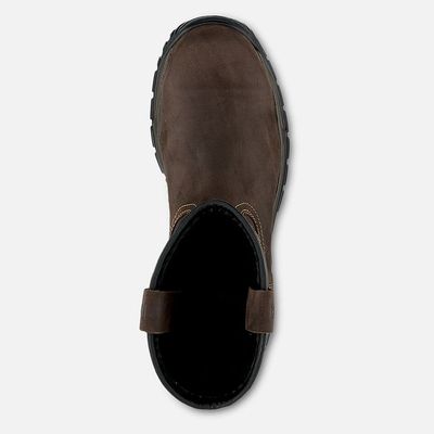 Brown Two Harbors Soft Toe Work Boot
