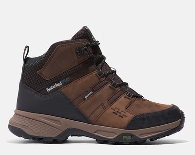 Men&#39;s 6&quot; Brown Swithchback LT Waterproof Soft Toe Boot