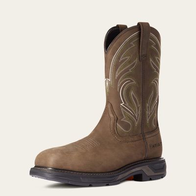 Distressed Brown WorkHog XT Cottonwood Carbon Toe Work Boot