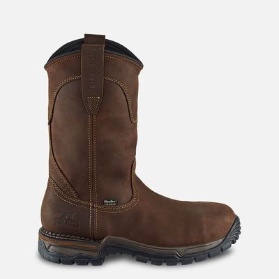 Brown Two Harbors Steel Toe Work Boot