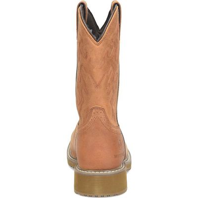 Men's Jacob 10" Waterproof Wide Square Safety Toe Pull On Work Boot