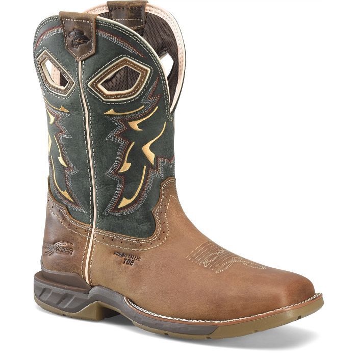 Phantom Rider Kerrick 11" Wide Square Safety Toe Pull On Work Boot