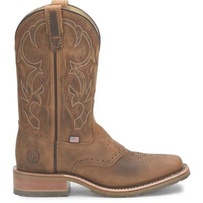 Men's Jase 11" Domestic Wide Square Toe Western Boot