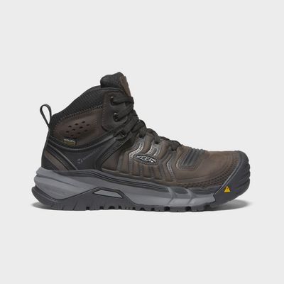 Men&#39;s Brown Kansas City+ Mid KBF Waterproof Soft Toe Boot