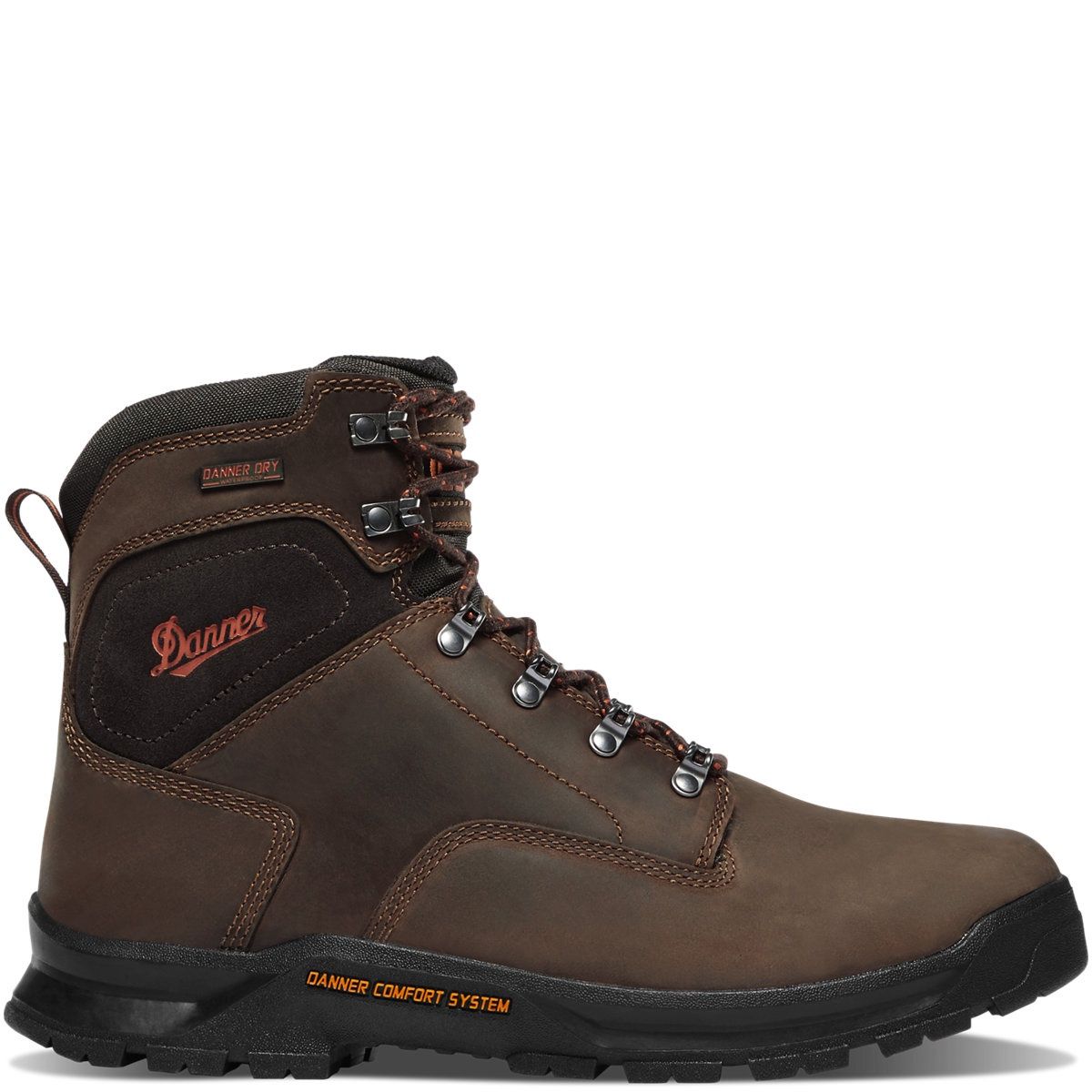Crafter 6&quot; Waterproof Brown Work Boot