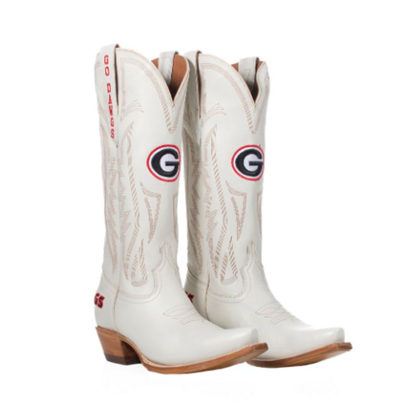 Gameday Georgia Ivory Boots