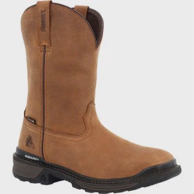 Rams Horn Composite Toe Pull On Work Boots