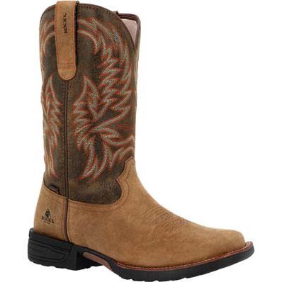 Rocky Bronco 12&quot; Waterproof Western Boot