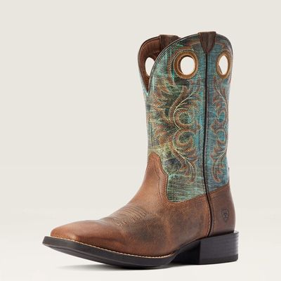 Loco Brown Sport Rodeo Western Boot