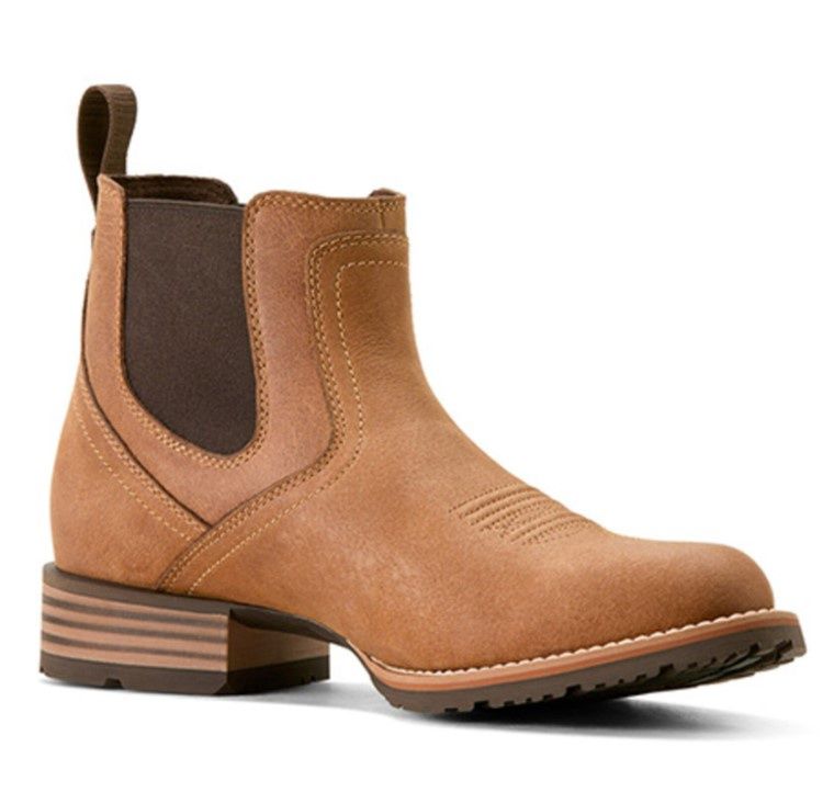 Men&#39;s Hybrid Low Boy Chelsea Round Toe Western Boots
