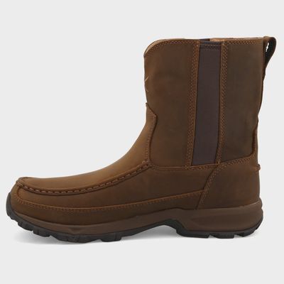 8&quot; Pull On Hiker Boots