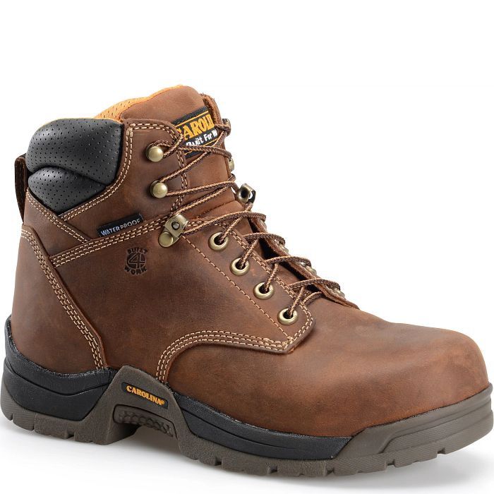 Men&#39;s Bruno Lo 6&quot; Waterproof Soft Toe Work Boot