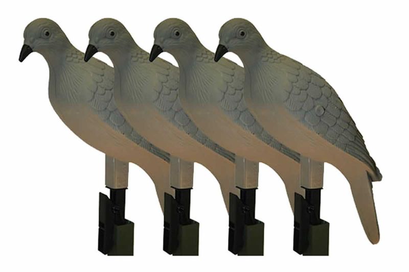 Clip On Dove - Set Of 4