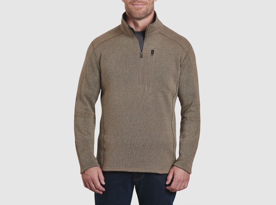 Interceptr 1/4 Zip Pullover - Oatmeal