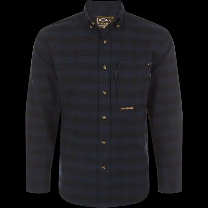Autumn Brushed Twill Buffalo Plaid LS Shirt
