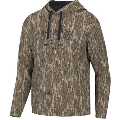 Printed Poly Fleece Hoodie