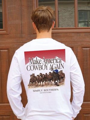 Horses Long Sleeve T-Shirt