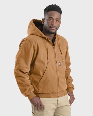 Heartland Washed Duck Hooded Work Jacket