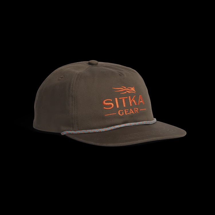 Cornerstone Unstructured Snapback Hat Bark