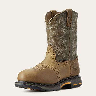 Aged Bark WorkHog Waterproof Composite Toe Work Boot