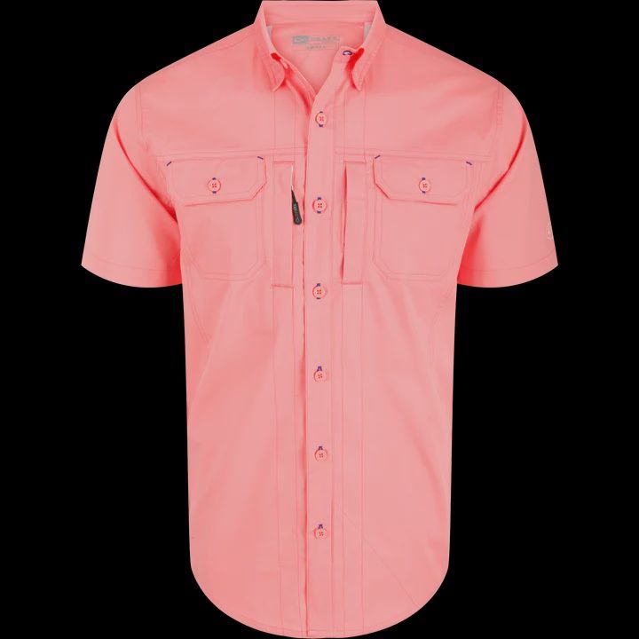 Wingshooter Trey Short Sleeve Shirt - Cotton Solid