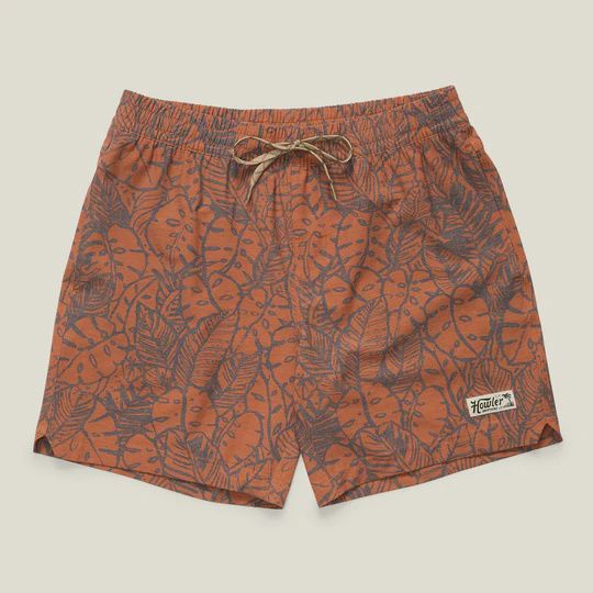 Deep Set Boardshorts, Color: LEA-Leafy Lithographs, Size: MED