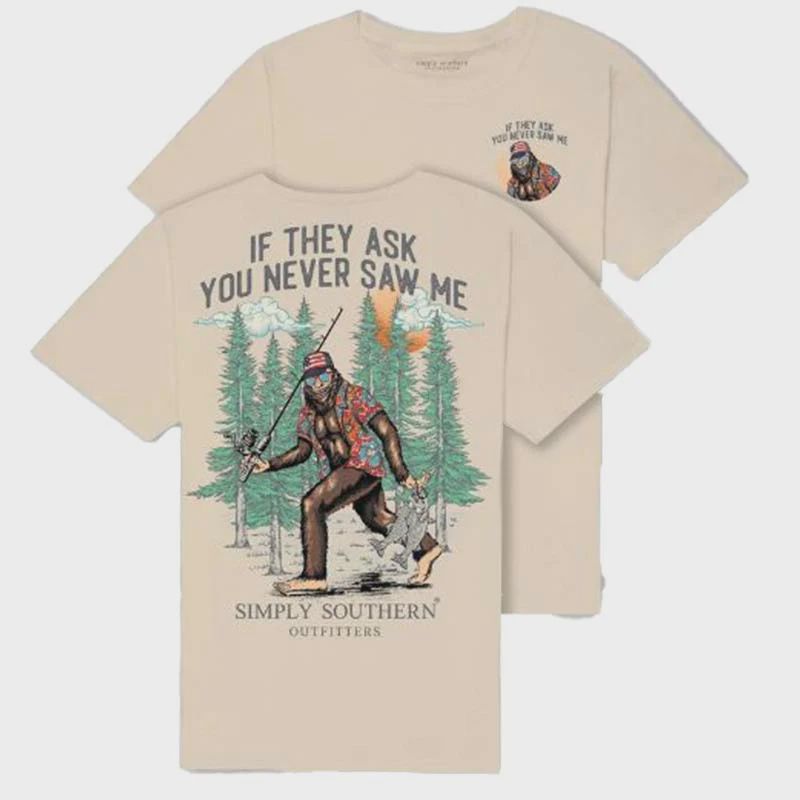 If They Ask You Never Saw Me Short Sleeve Tshirt