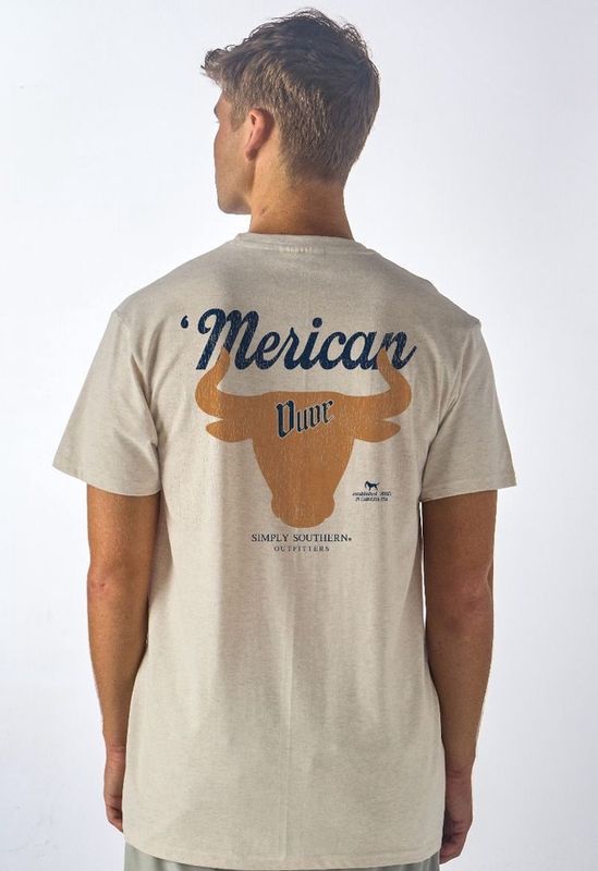 Men&#39;s Bull Short Sleeve T-Shirt