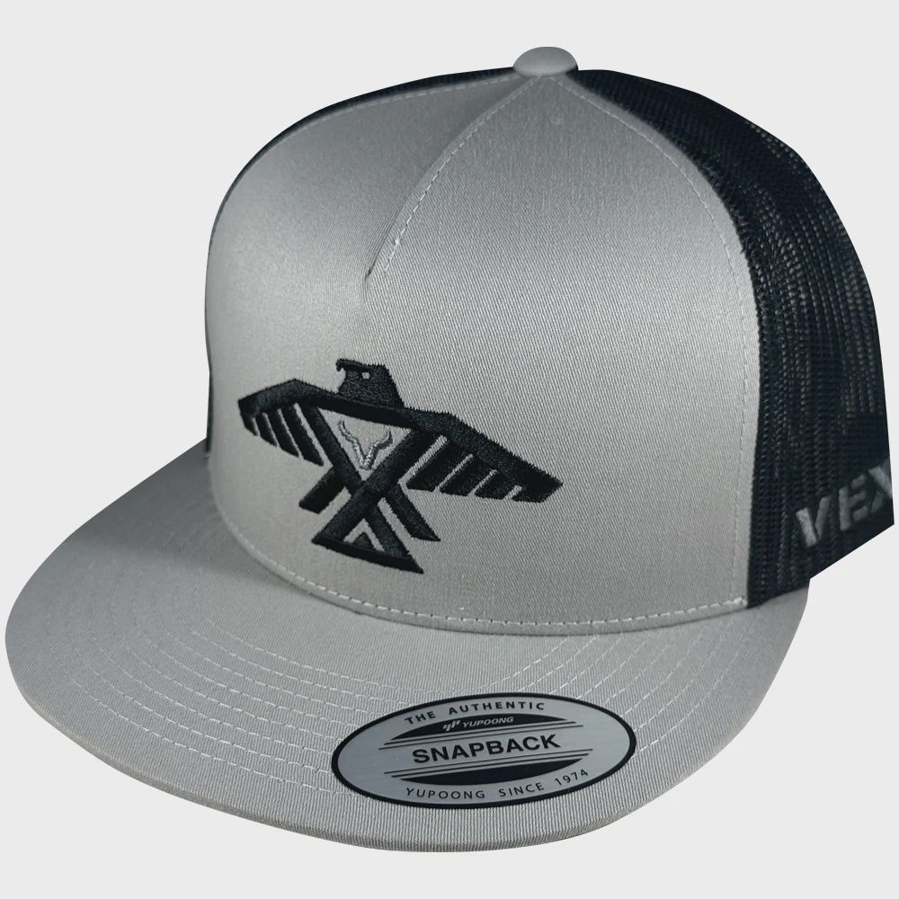 Vexil Brand Thunderbird Hat - Silver/Black