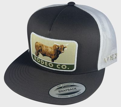 Rodeo Co. Brindle Hat - Brown/White
