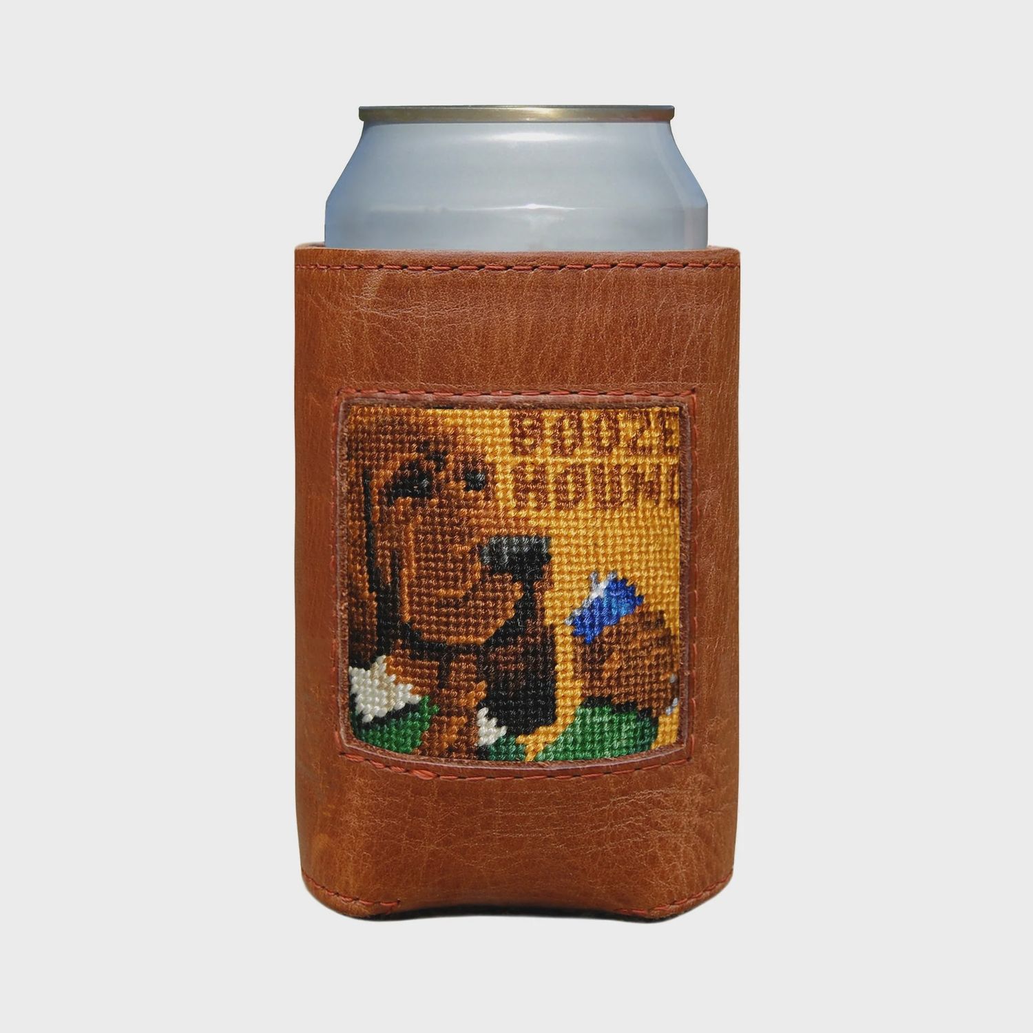 Booze Hound Can Cooler - Mustard
