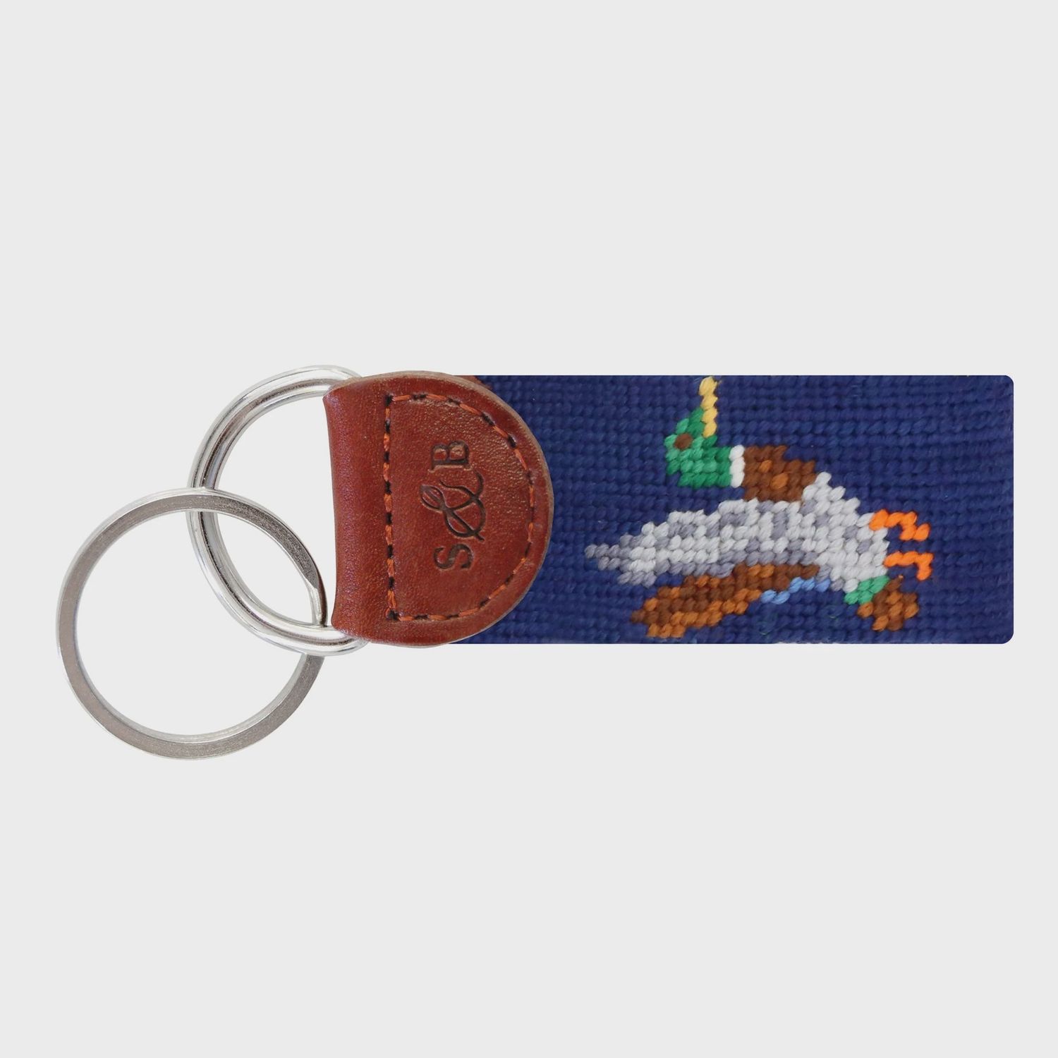 Mallard Key Fob - Classic Navy