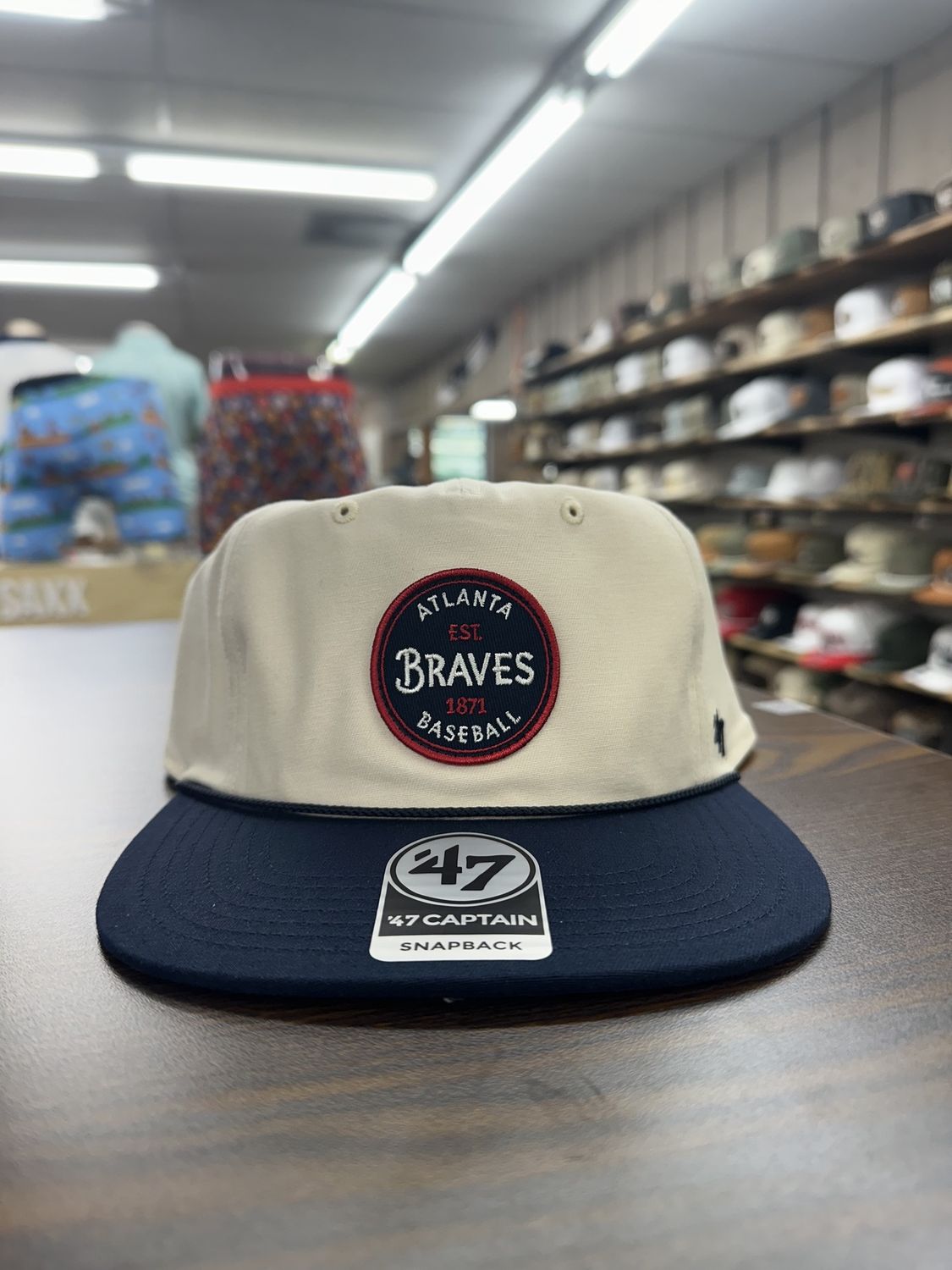 ATLANTA BRAVES NATURAL PAYSON 47 CAPTAIN RF