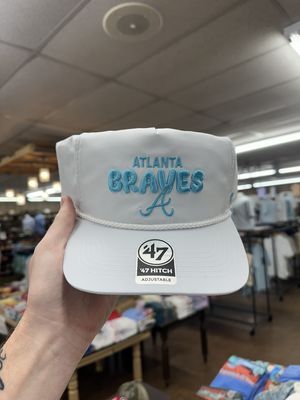 ATLANTA BRAVES WHITE BRIGHT SIDE 47 HITCH HAT