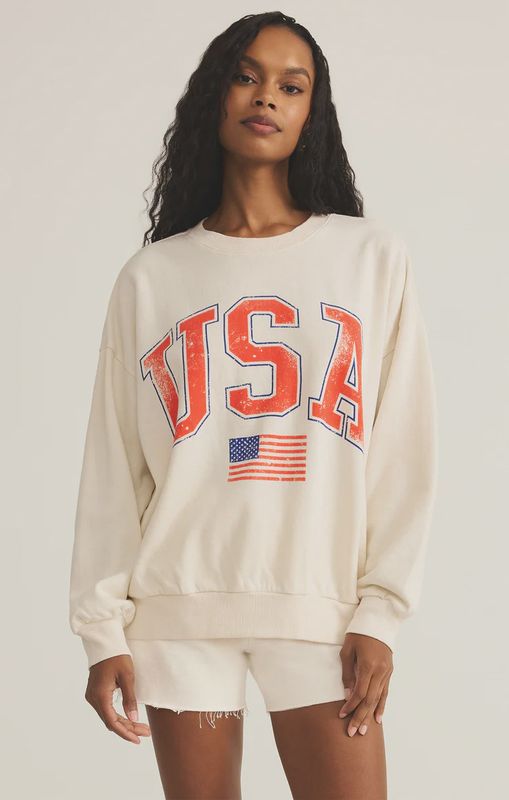 Flag Sunday Sweatshirt