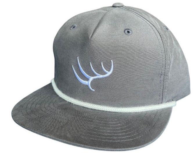 Charcoal Throwback rope Hat